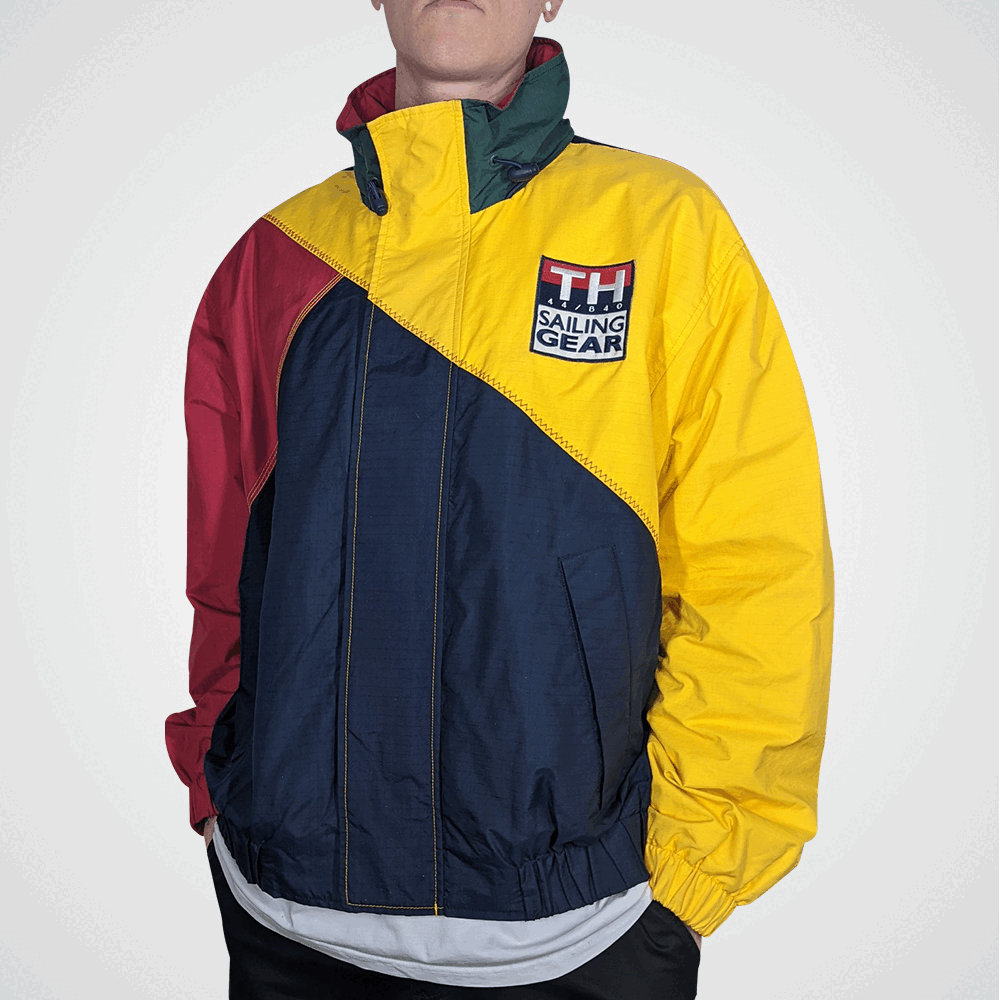 Tommy Hilfiger: Rare 90s Sailing Gear Jacket (L/XL) – High Bias Supply