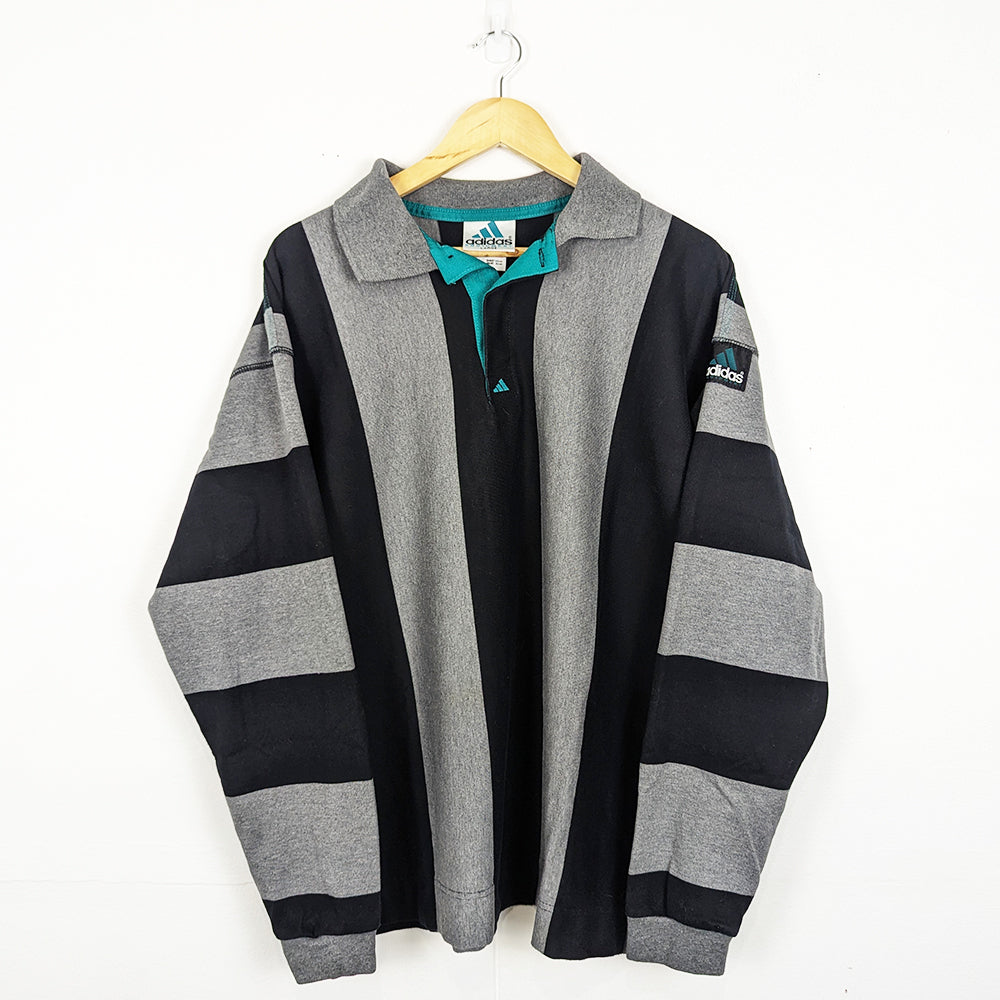 Adidas Equipment: 90s Rugby Pullover (L)