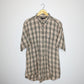 Burberry: Y2K Check Short Sleeve Shirt (XL)