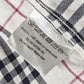 Burberry: Y2K Cream Check Longsleeve Shirt (L)