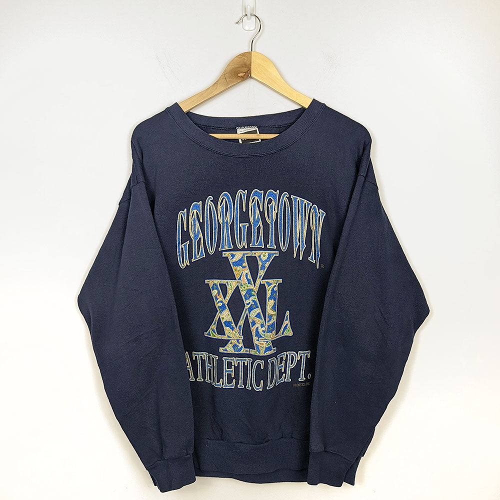 Georgetown Athletics: 90s Pullover (XL)