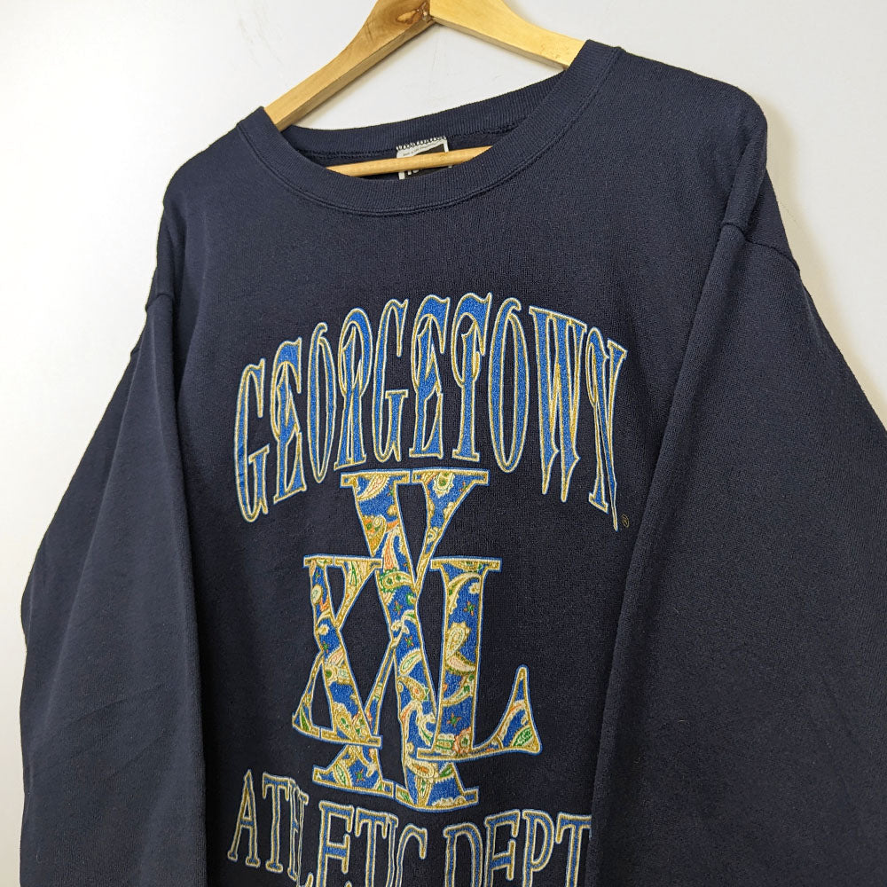 Georgetown Athletics: 90s Pullover (XL)