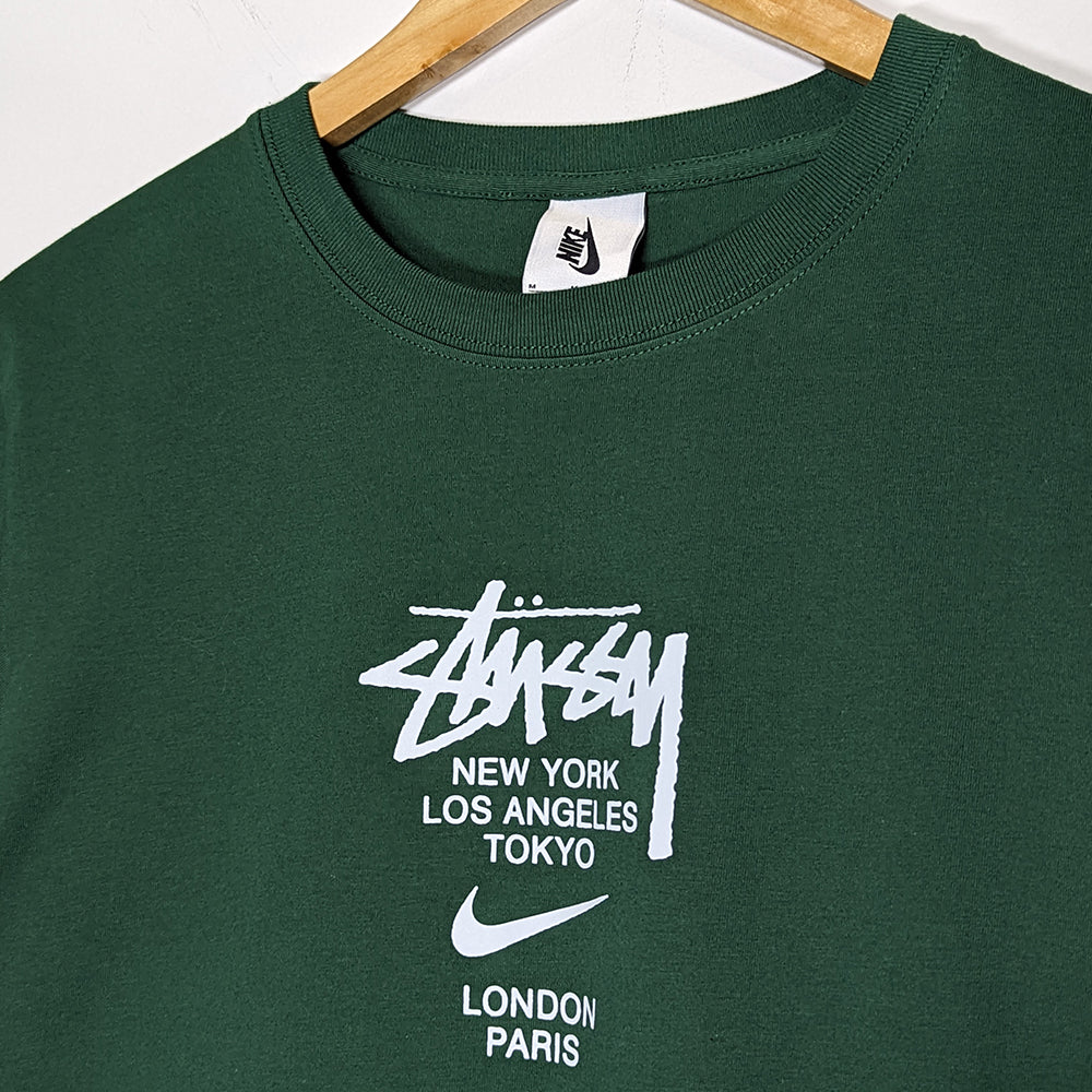 Nike x Stüssy: International Green T-Shirt (M)