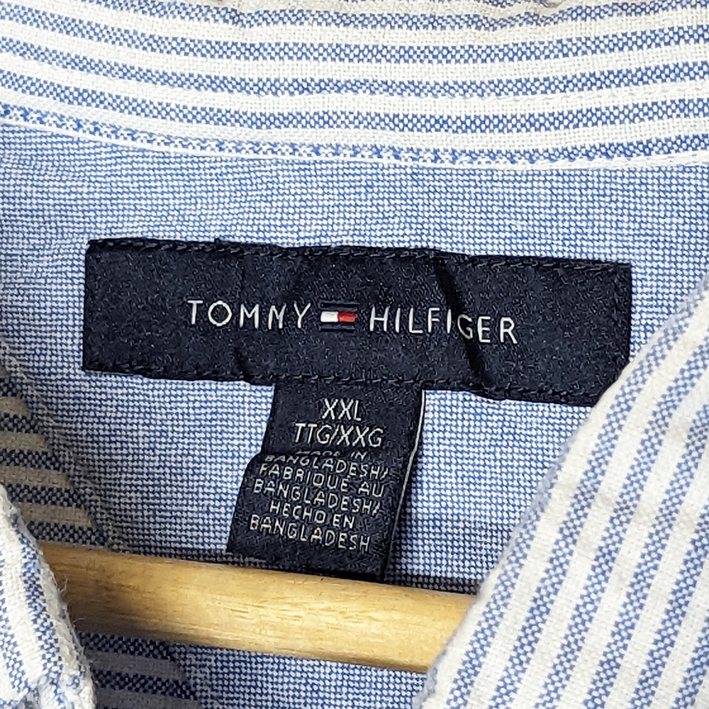Tommy Hilfiger: Y2K Button Up Shirt (XXL)