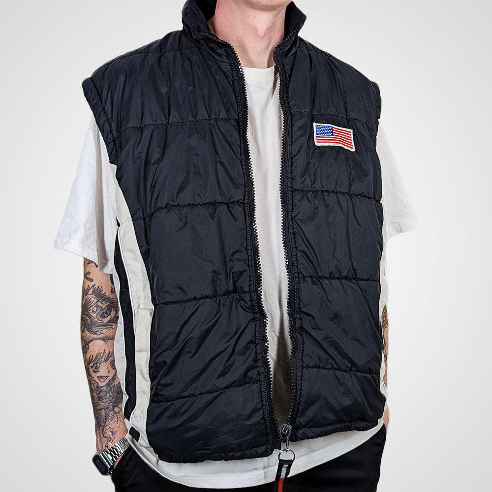 Tommy Hilfiger: 90s Reversible Vest (L/XL)